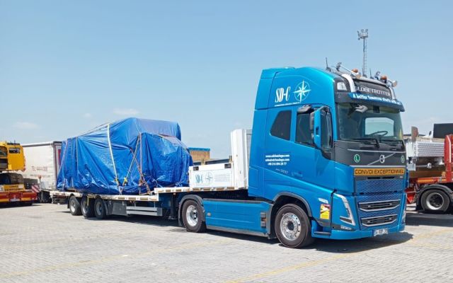 Transport von Transformatoren und Generatoren