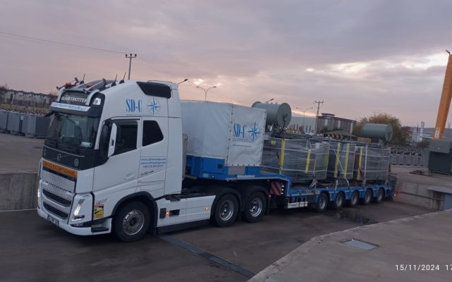 Diesel Generator Transport