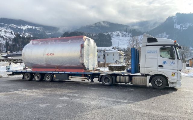 Steam Boiler Transport