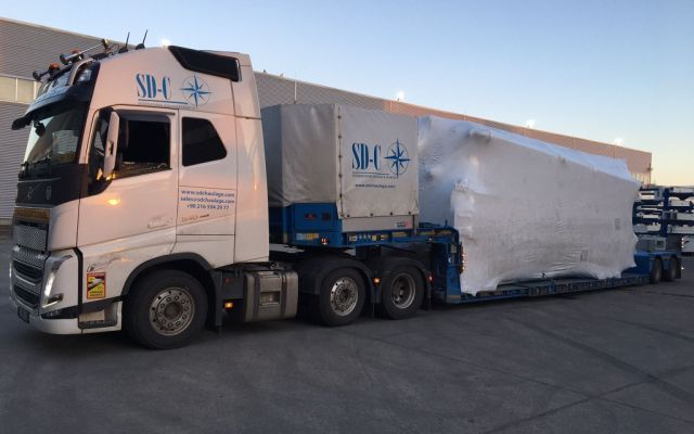 Concrete Pump Transport