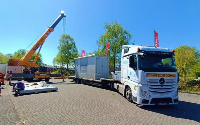 Transport von Transformatoren und Generatoren