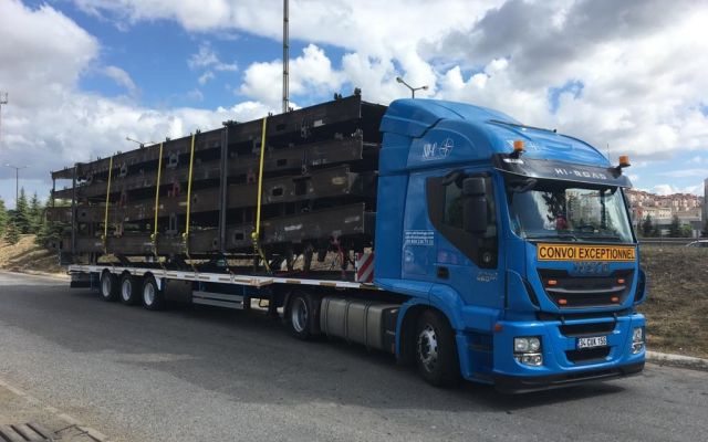Train Wagon Chassis Transport